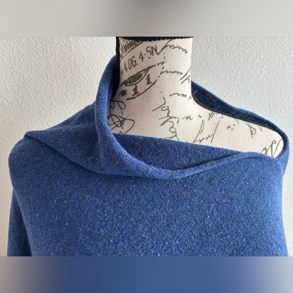 Blarney Woolen Mills Wool Poncho (One Size) Made in Ireland 🇮🇪 ☘️ - Picture 4 of 6